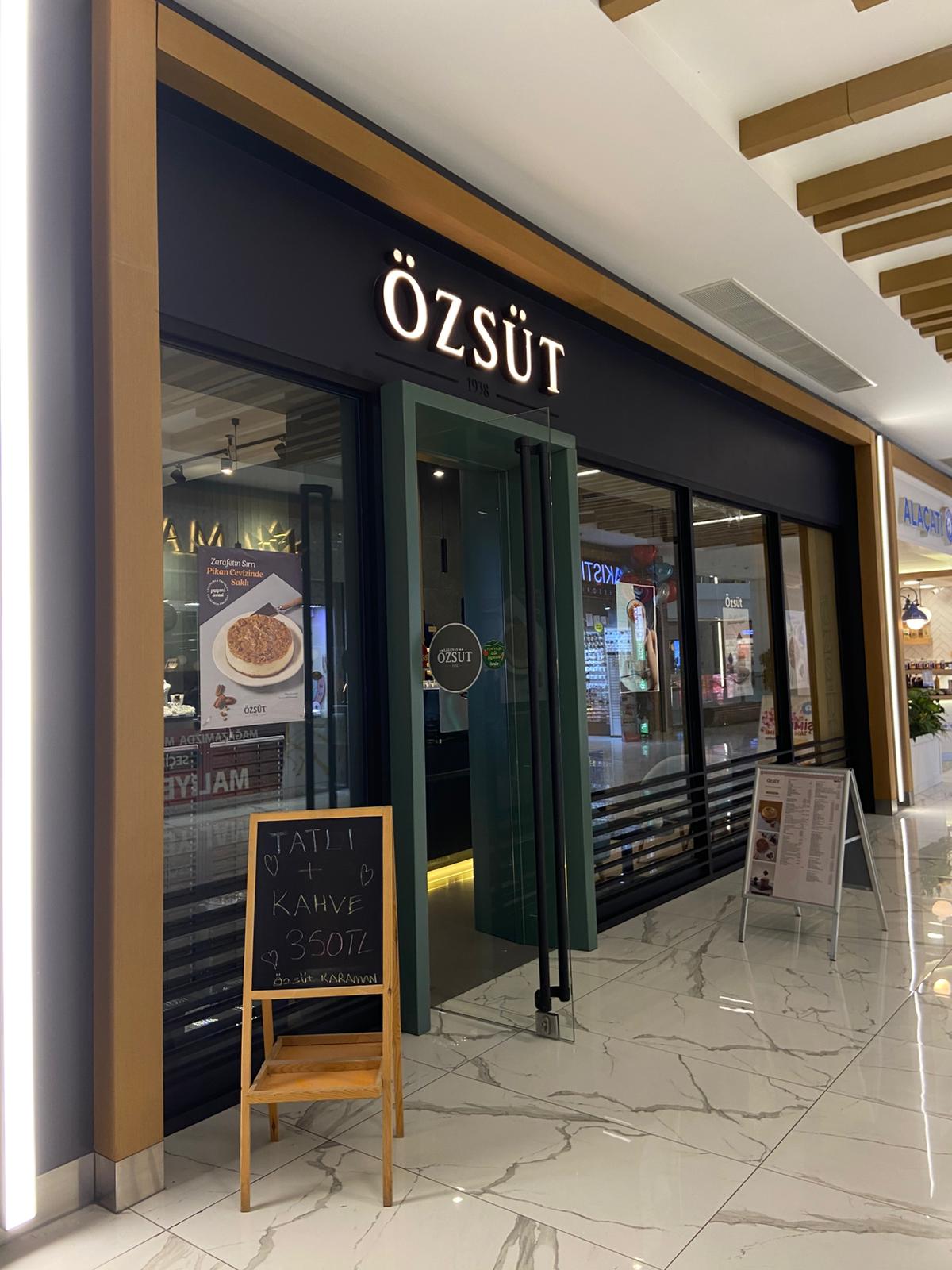 Özsüt Karaman | Park AVM Kahvaltı & Tatlı Kafe